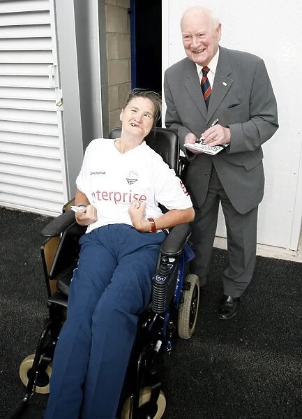 Preston North End Legends: Sir Tom Finney Unveils New Stand at Deepdale during Preston v Crystal Palace (08 / 09)