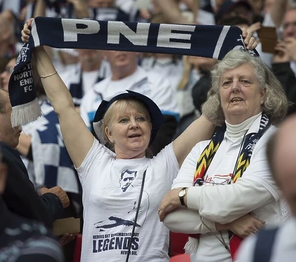Preston North End Play-Off Final v Swindon Town, Sunday 24th May 2015: Play-Off Final Fan Photos