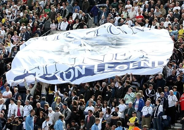 Preston North End vs Blackpool: Fans Pay Tribute to Sir Tom Finney at Deepdale (08 / 09 Championship)
