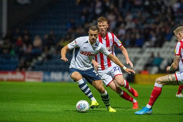 Preston North End vs Stoke City: Billy Bodin's Action-Packed Performance at Deepdale (SkyBet Championship, August 21, 2019)