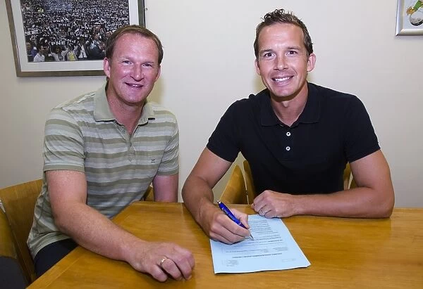 Preston North End Welcomes New Striker Kevin Davies: Signing Ceremony