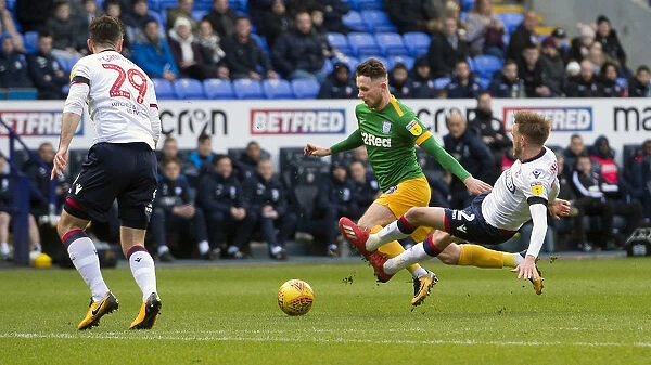 Preston North End's Alan Browne Scores Brace in SkyBet Championship Victory over Bolton Wanderers (09 / 02 / 2019)