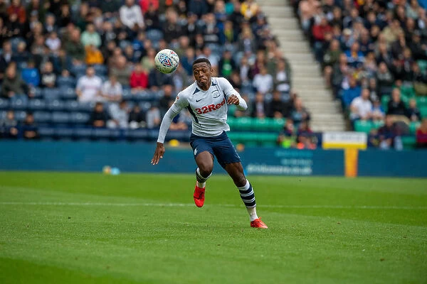Preston North End's Darnell Fisher in Action: PNE vs Wigan Athletic, SkyBet Championship (August 10, 2019)