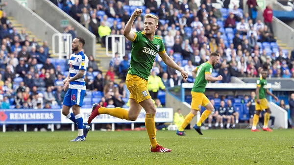 Preston North End's Dramatic Win: Jayden Stockley Scores the Game-winning Goal Against Reading in SkyBet Championship (March 30, 2019)