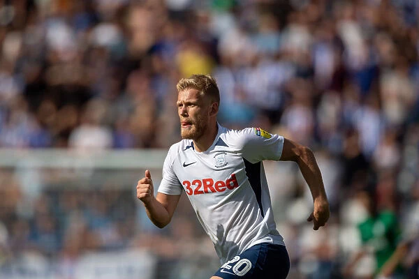 Preston North End's Jayden Stockley Scores Against Sheffield Wednesday in SkyBet Championship (2019-2020)