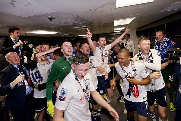 Preston North End's Thrilling Play-Off Final Victory over Swindon Town (May 24, 2015): A Sea of Celebrations