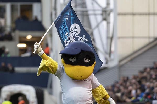 A Proud Deepdale Duck Waves His Flag