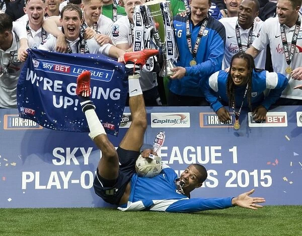 A Sea of Celebrations: Preston North End's Thrilling Play-Off Victory over Swindon Town (2015)