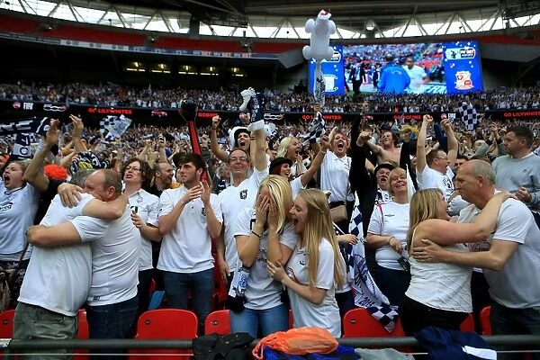 A Sea of Jubilation: Unforgettable Fan Celebrations at Wembley - Preston North End's Play-Off Triumph