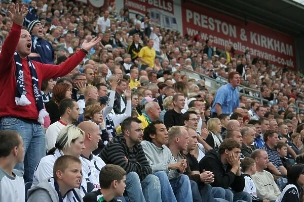 A Sea of Passion: Preston North End FC Fans at PNE vs Colchester United (2007)