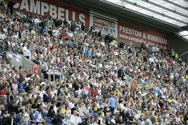 A Sea of Passion: Preston North End Football Club Fans Unwavering Support (Photos of Fans)