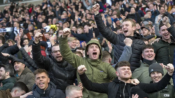 A Sea of Passion: Preston North End vs. Blackburn Rovers in the SkyBet Championship (2018 / 19) - Fan Photos