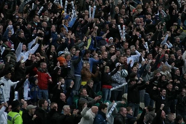 A Sea of Passionate Preston North End Football Club Fans