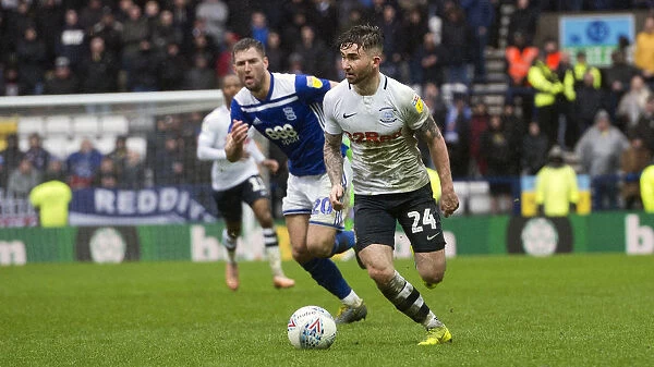 Sean Maguire Scores Twice: Preston North End Defeats Birmingham City in SkyBet Championship Match at Deepdale (16 / 03 / 2019)