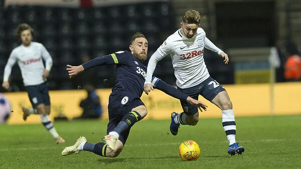 Sean Maguire Scores the Winner: PNE Triumphs Over Derby County in SkyBet Championship Clash (01 / 02 / 2019, Deepdale)