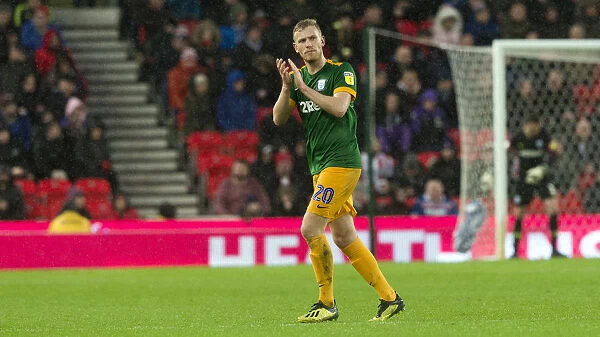 SkyBet Championship: Jayden Stockley Scores for Preston North End against Stoke City - January 26, 2019