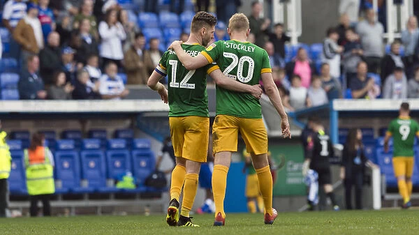 SkyBet Championship Showdown: Paul Gallagher and Jayden Stockley Face Off at Majedski Stadium - Reading vs Preston North End (March 30, 2019)
