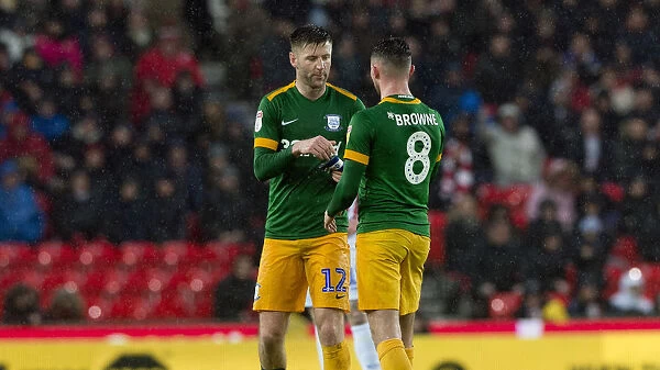 SkyBet Championship Showdown: Paul Gallagher and Alan Browne Lead Preston North End Against Stoke City, 26th January 2019