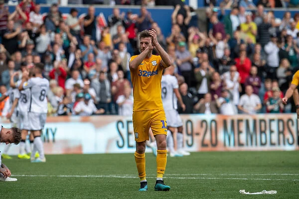 SkyBet Championship Showdown: Paul Gallagher's Preston North End Receive a Rousing Welcome at Swansea City