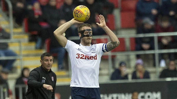 Tom Clarke in Action: Preston North End vs Rotherham United, Sky Bet Championship, 1st January 2019