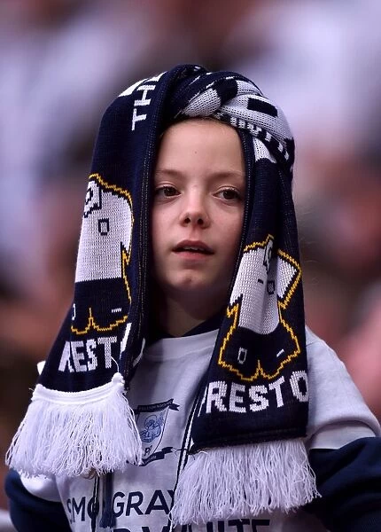 Young Preston North End Fan's Thrill at Wembley: Sky Bet League One Play-Off Final vs Swindon Town