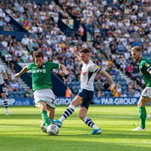 Alan Browne in Action: Preston North End vs Sheffield Wednesday, SkyBet Championship (August 24, 2019)