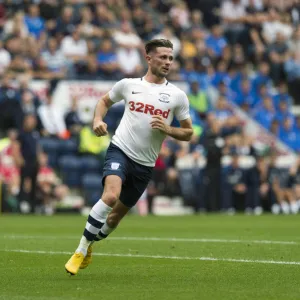 Alan Browne In The PNE Home Kit