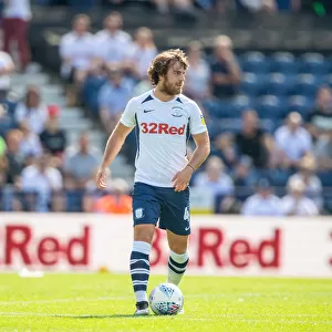 Ben Pearson in Action: Preston North End vs Sheffield Wednesday, SkyBet Championship, Deepdale
