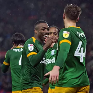 Brad Potts Scores Dramatic Goal for Preston North End Against Stoke City in SkyBet Championship, Darnell Fisher Reacts