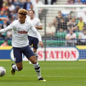 Callum Robinson On The Attack Against Bolton Wanderers