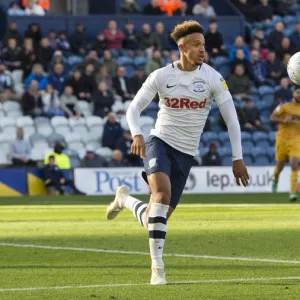 Callum Robinson Keeps His Eyes on The Ball At Deepdale