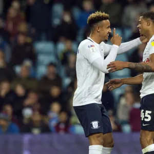 Callum Robinson And Lukas Nmecha At Villa Park