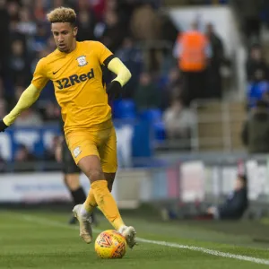 Callum Robinson Sprints Up The Wing At Portman Road