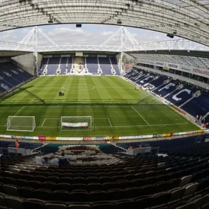 Championship Clash: Preston North End vs. Wolverhampton Wanderers at Deepdale - Stadium View