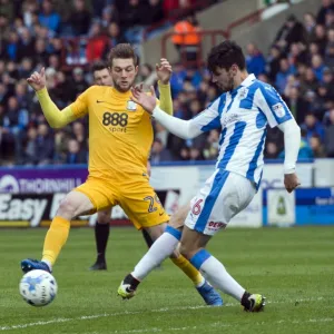 2016/17 Season Framed Print Collection: Huddersfield Town v PNE, Friday 14th April 2017