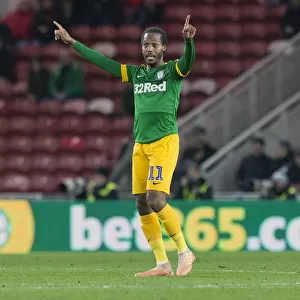 Daniel Johnson Scores for Preston North End in SkyBet Championship Showdown at Middlesbrough's The Riverside (13/03/2019)