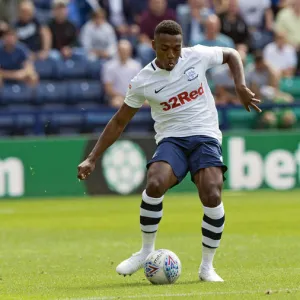 Darnell Fisher On The Ball At Deepdale