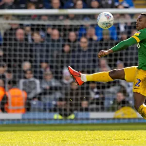 Darnell Fisher Scores for Preston North End in SkyBet Championship Showdown at Ewood Park (09/03/2019)