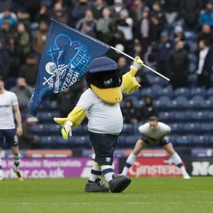 Deepdale Duck Takes To The Pitch