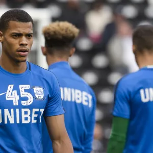 DK, Derby County v PNE, Training Top Lukas Nmecha