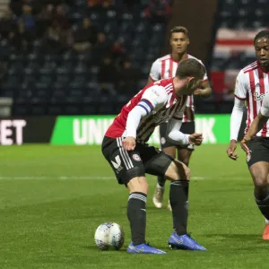 DK, PNE v Brentford, Home Kit Daniel Johnson (1)