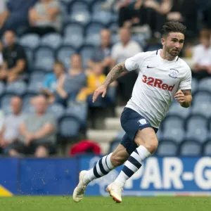 Pre-Season Framed Print Collection: PNE v Burnley, Monday 23rd July 2018