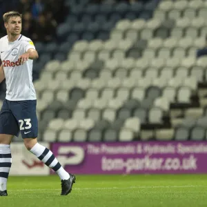 DK, PNE v Middlesbrough Home Kit Paul Huntington (3)