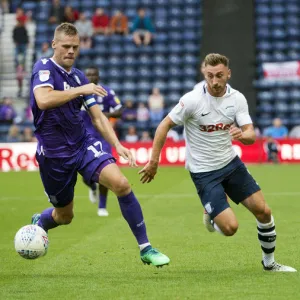 DK, PNE v Stoke City Louis Moult Home kit (1)