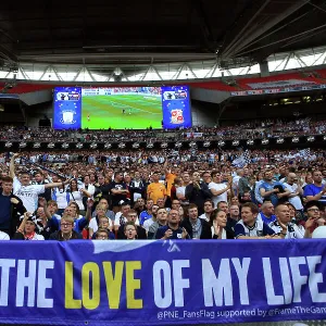 Play-Off Final v Swindon Town, Sunday 24th May 2015 Collection: Play-Off Final Fan Photos