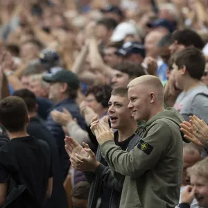 Fans Applaud PNE At Deepdale