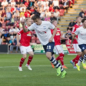 2015/16 Season Collection: Crewe Alexandra v PNE, 12th August 2015, Capital One Cup