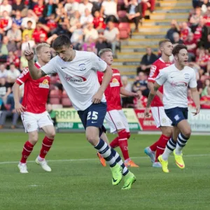 2015/16 Season Jigsaw Puzzle Collection: Crewe Alexandra v PNE, 12th August 2015, Capital One Cup