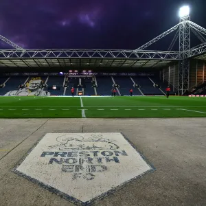 Floodlights Shine Down On Deepdale