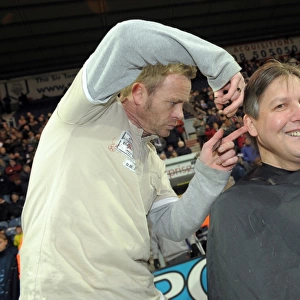 Football Rivalry Turns into Charity: Preston North End vs Barnsley Unite for Mass Head-Shaving Event (2008)